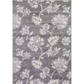 Concord Global 5 ft. 3 in. x 7 ft. 7 in. Lara Floral Harmony - Grey 45165
